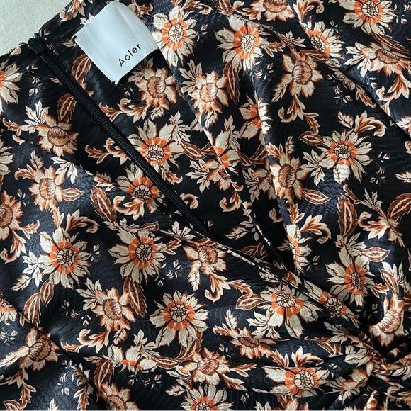 Acler Tippet Dress in Midnight Wallpaper - Picture 10 of 16